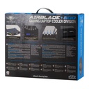 Spirit of gamer notebook hűtőpad 17"-ig - airblade 800 rgb (26db; max. 79 m3/h; 2x17cm, rgb led, 2xusb2.0)