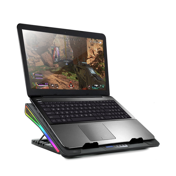 Spirit of gamer notebook hűtőpad 17"-ig - airblade 800 rgb (26db; max. 79 m3/h; 2x17cm, rgb led, 2xusb2.0)