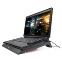 Trust notebook hűtő pad - gxt 220 kuzo (usb-ről működő ventilátor; 17,3"-ig; fekete)