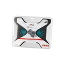 Trust notebook hűtő pad - xstream breeze (állítható dőlésszög; usb-ről működő 2x ventilátor; fekete)