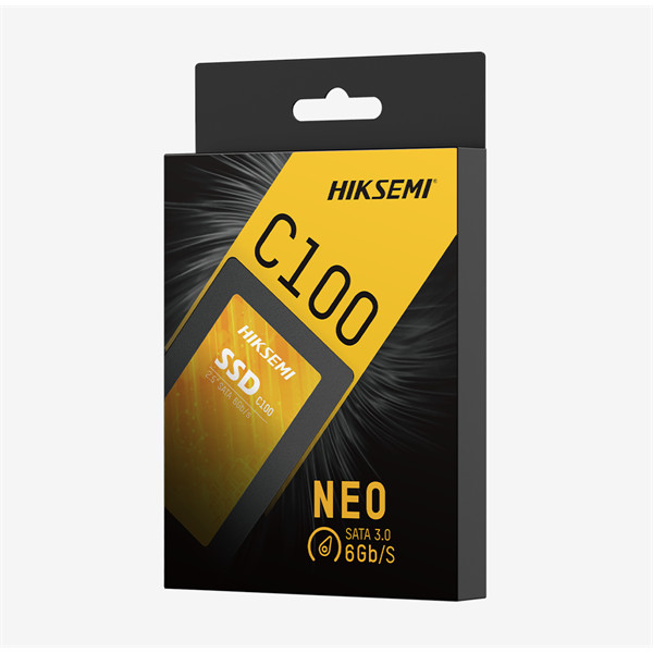 Hikvision hiksemi ssd 120gb - c100 2,5" (3d tlc, sata3, r:460 mb/s, w:360 mb/s)