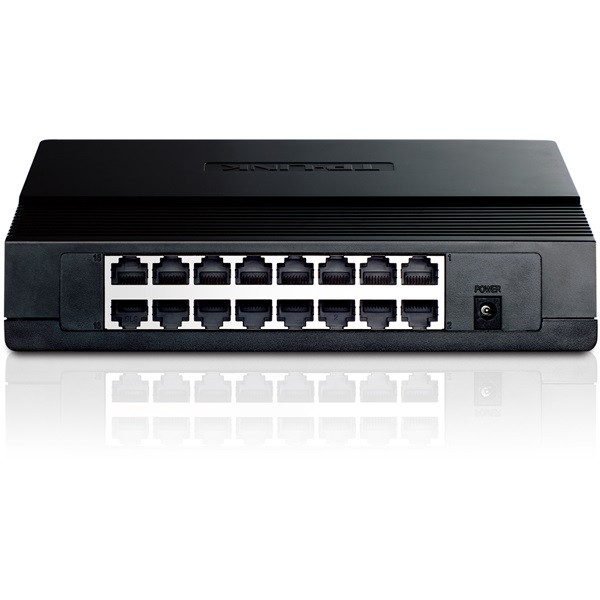 Tp-link switch  - tl-sf1016d (16 port, 100mbps)