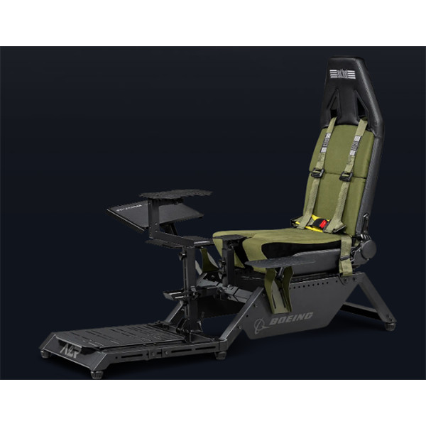 Next level racing szimulátor cockpit - boeing flight simulator military cockpit (ülés; tartó konzolok)