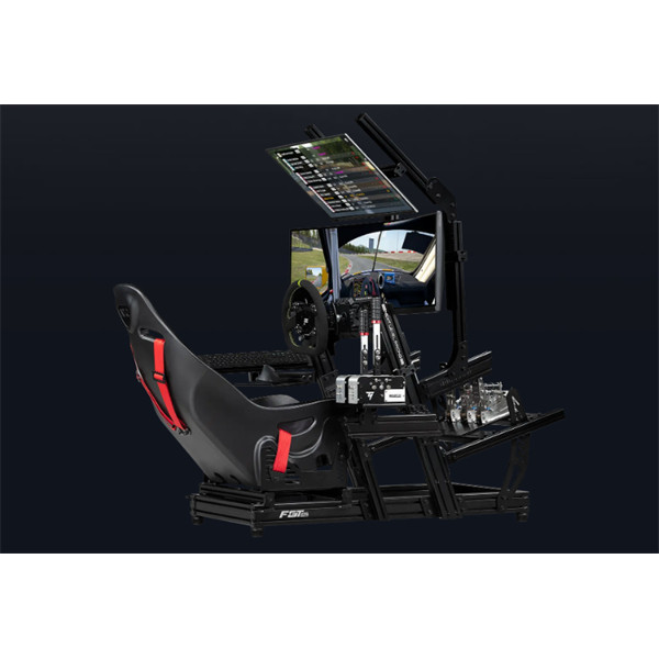 Next level racing szimulátor cockpit - f-gt elite lite alumínium side & front mount edition (ülést nem tartalmazza!)