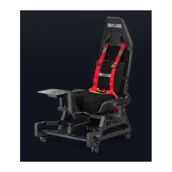Next level racing szimulátor cockpit - flight seat pro boeing military edition (ülés; tartó konzolok)