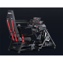 Next level racing szimulátor cockpit - flight seat pro boeing military edition (ülés; tartó konzolok)