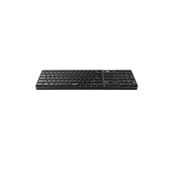 Genius billentyűzet/egér kit - slimstar c126 (vezetékes, usb, vékony, optikai egér, fekete)