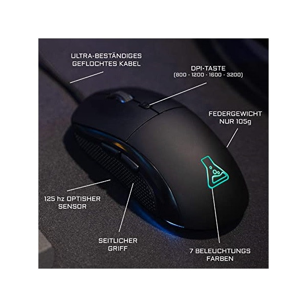 The g-lab gaming kit - 4 in 1 combo selenium hu (keyz 160 billentyűzet, kult 170 egér, egérpad, korp 100 headset,magyar)