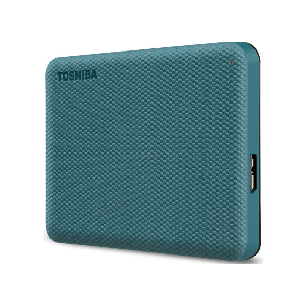 Toshiba külső hdd 2.5" - 1tb canvio advance zöld (usb3.0; ~5gbps; ntfs/hfs+; mac kompatibilis)