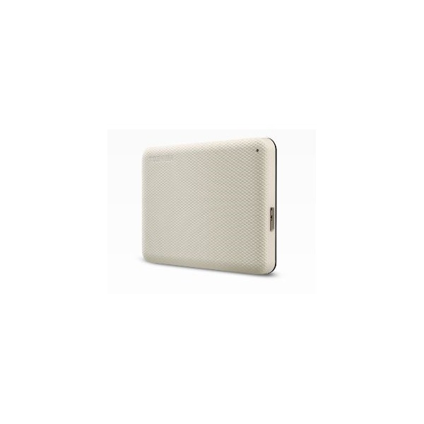 Toshiba külső hdd 2.5" - 4tb canvio advance fehér (usb3.0; ~5gbps; ntfs)