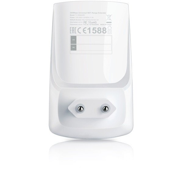 Tp-link range extender wifi n - tl-wa854re (300mbps, 2,4ghz)
