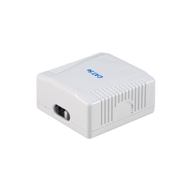 Equip fali aljzat - 235114 (2 port, cat5e, utp, fehér)