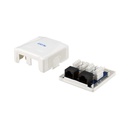 Equip fali aljzat - 235114 (2 port, cat5e, utp, fehér)