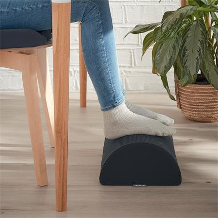 Lábtámasz, LEITZ "Ergo Cosy", bársonyszürke