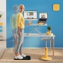 Laptop állvány, LEITZ "Ergo Cosy", melegsárga