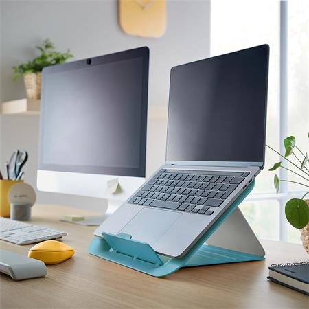 Laptop állvány, LEITZ "Ergo Cosy", nyugodtkék