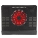 Notebook állvány, hűtőventilátorral, 17,3", RIVACASE "5556", fekete
