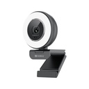 Sandberg webkamera - streamer usb webcam pro elite (2540x1440, betekintési szög: 76°, fekete/ezüst)