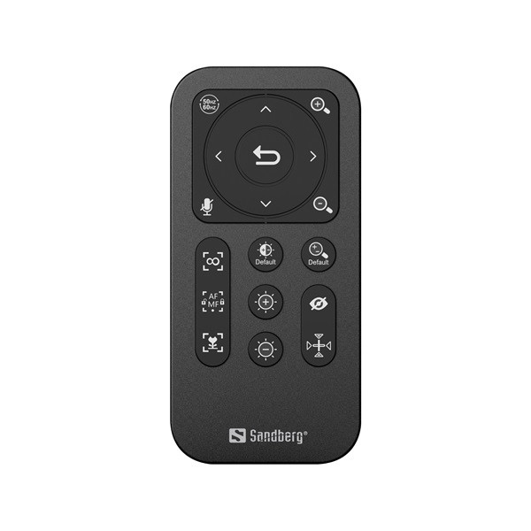 Sandberg webkamera - streamer usb webcam pro elite (2540x1440, betekintési szög: 76°, fekete/ezüst)