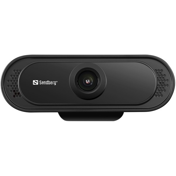 Sandberg webkamera - usb webcam 1080p saver (1920x1080, 30 fps, usb 2.0, univerzális csipesz, mikrofon, 1,2m kábel)