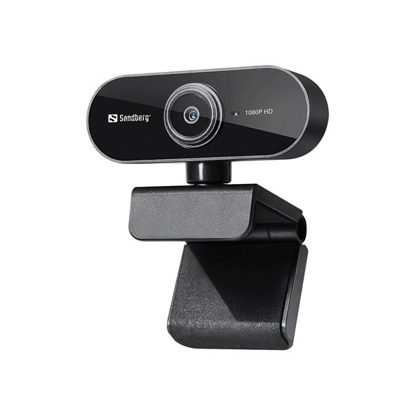 Sandberg webkamera - usb webcam flex 1080p hd (1920x1080/30fps, 2 megapixel; usb 2.0; mikrofon)