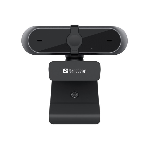 Sandberg webkamera - usb webcam pro (2592x1944 képpont, 5 megapixel, 30 fps, usb 2.0, univerzális csipesz, mikrofon)