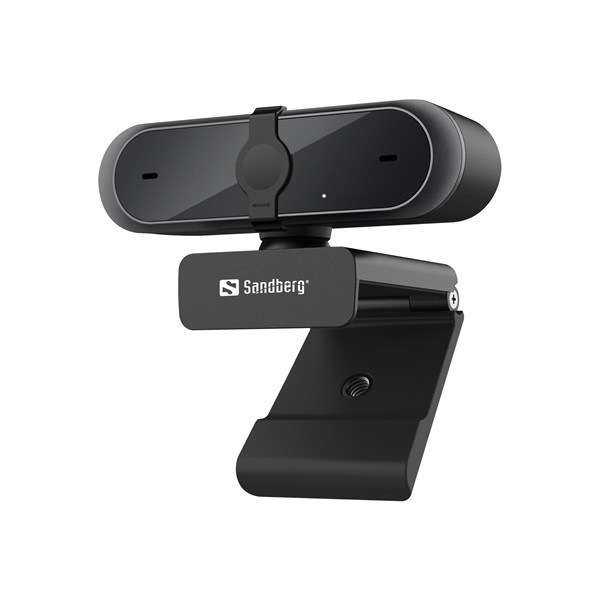 Sandberg webkamera - usb webcam pro (2592x1944 képpont, 5 megapixel, 30 fps, usb 2.0, univerzális csipesz, mikrofon)