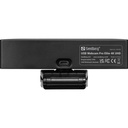 Sandberg webkamera - usb webcam pro elite 4k uhd (3840x2160, autofocus, betekintési szög: 78°, fekete)