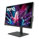 Benq monitor 27" - pd2705u (ips, 16:9, 3840x2160, 5ms, 350dc/m2,  dp, hdmi, usb-c, speaker, mag.áll., Pivot)