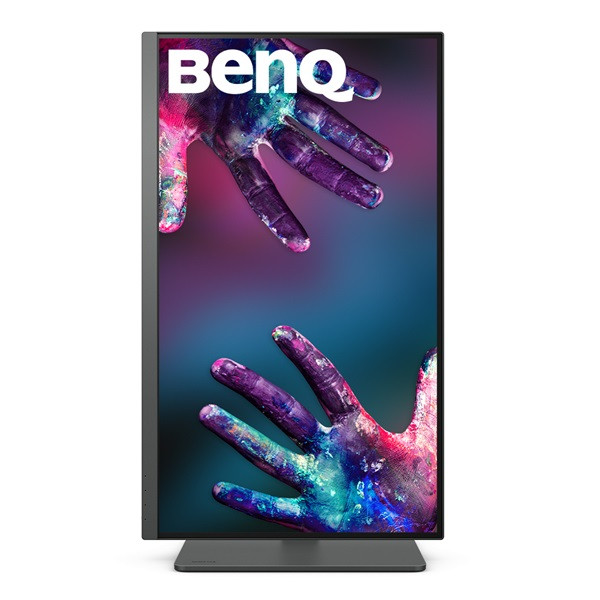 Benq monitor 27" - pd2705u (ips, 16:9, 3840x2160, 5ms, 350dc/m2,  dp, hdmi, usb-c, speaker, mag.áll., Pivot)
