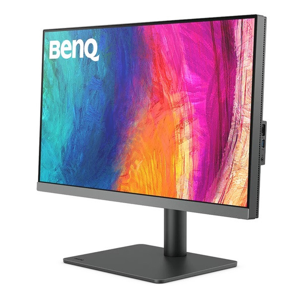 Benq monitor 27" - pd2706u (ips, 16:9, 3840x2160, 5ms, 350cd/m2, hdmi, dp, mdp, usb-c, speaker, pivot, mag.áll., Vesa)