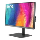 Benq monitor 27" - pd2706u (ips, 16:9, 3840x2160, 5ms, 350cd/m2, hdmi, dp, mdp, usb-c, speaker, pivot, mag.áll., Vesa)