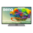 Benq monitor 27" - pd2725u (ips, 16:9, 3840x2160, 5ms, 400cd/m2, 2xhdmi, dp, th3, usb, speaker, pivot, mag.áll., Vesa)