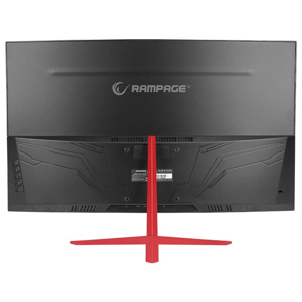 Rampage monitor 27" - blaze bl27r165c  (va, 165hz, 1ms, 16:9, 1920x1080, 220cd/m2, hdmi, dp, fekete, freesync, ívelt)