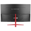 Rampage monitor 27" - blaze bl27r165c  (va, 165hz, 1ms, 16:9, 1920x1080, 220cd/m2, hdmi, dp, fekete, freesync, ívelt)