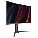 Rampage monitor 27" - voyager (va, 165hz, 1ms, 16:9, 1920x1080, 250cd/m2, 2xhdmi, displayport, fekete, freesync, ívelt)