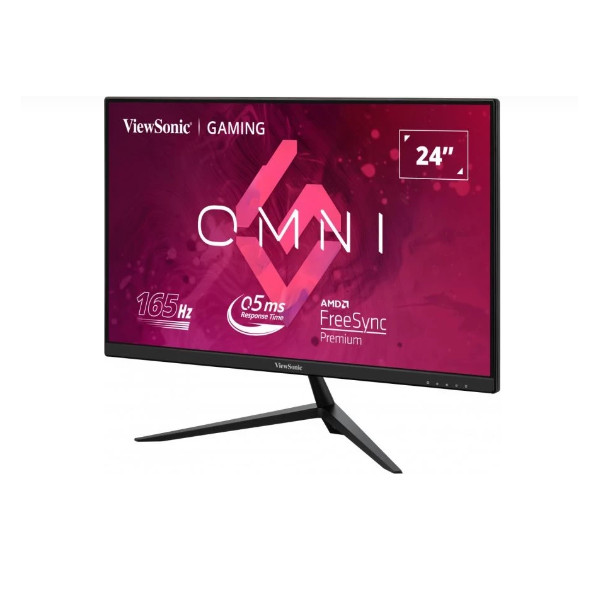 Viewsonic gamer monitor 24" - vx2428 (ips, 16:9, 1920x1080, 165hz, 0,5ms, 250cd/m2, 2xhdmi, dp, vesa, spk)