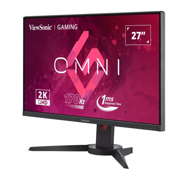 Viewsonic gamer monitor 27" - vx2780j-2k (ips, 16:9, 2560x1440, 170hz, 10bit, 1ms, 350cd/m2, hdmi*2, dp, spk, magas.áll)