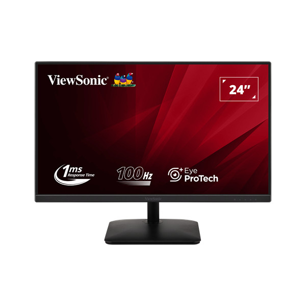 Viewsonic monitor 24" - va2408-mhdb (ips, 100hz 16:9, fhd, 1ms, 250cd/m2, d-sub, hdmi, dp, vesa, spk)