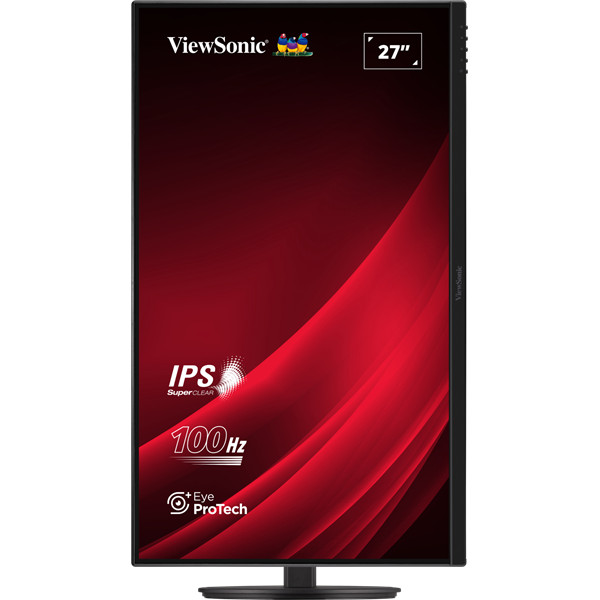 Viewsonic monitor 27" - va2708-hdj (ips, 100hz 16:9, fhd, 99% srgb, 5ms, 250cd/m2, d-sub, hdmi, dp, vesa, mag.áll. forg)