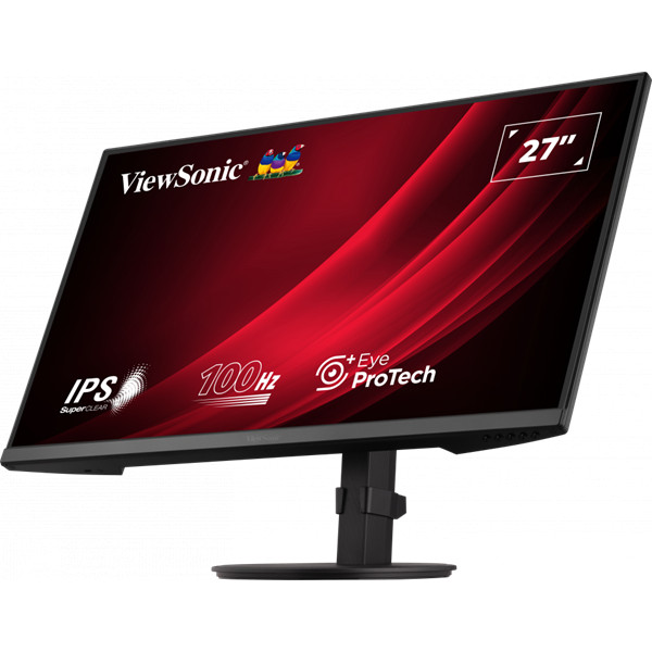 Viewsonic monitor 27" - vg2708a (ips, 100hz 16:9, fhd, 5ms, 250cd/m2, d-sub, hdmi, dp, vesa, spk, mag.áll, pivot)