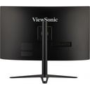 Viewsonic monitor 27" - vx2718-2kpc-mhdj (va, 2k, 165hz, 1ms, 250cd/m2, 2xhdmi, dp, vesa, spk, ívelt, mag.ál)