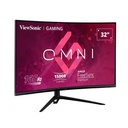 Viewsonic monitor 31,5" - vx3218-pc-mhdj (va, 16:9, 1920x1080, 165hz, 1ms, 300cd/m2, 2xhdmi, dp, vesa, spk, ívelt, m.ál)