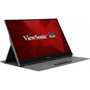 Viewsonic portable monitor 15,6" - td1655 (ips,16:9, 1920x1080, 10 point touch, 6,5ms, 250cd/m2, minihdmi, 2xusb-c, tok)