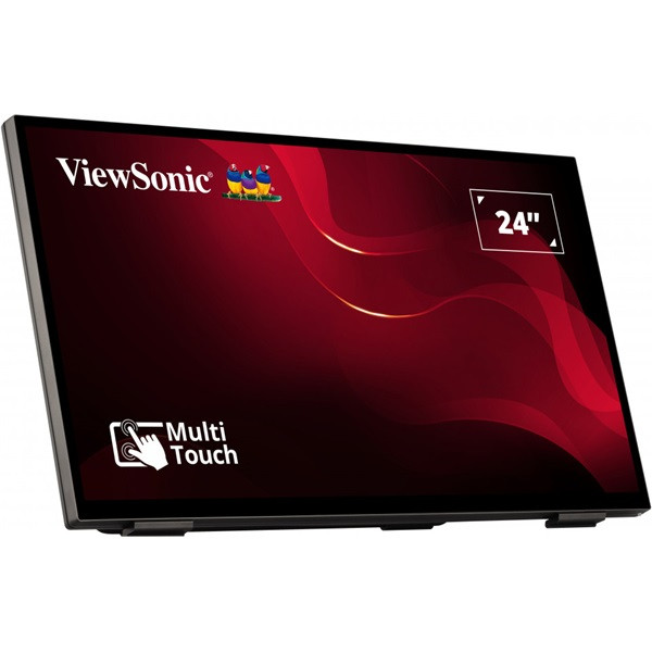 Viewsonic portable monitor 24" - td2465 (va, 1920x1080, 10 point touch, 7ms, 250cd/m2, vga, dp, hdmi, usb, spk)