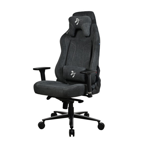 Arozzi gaming szék - vernazza xl soft fabric pure sötét szürke