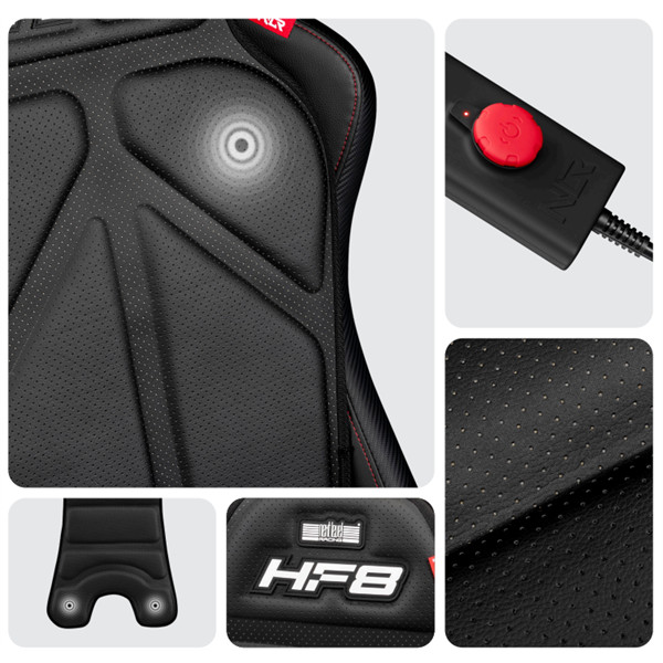 Next level racing pro gaming - hf8 haptic feedback gaming pad (vibrációs visszajelző pad ülésekhez)