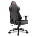 Sharkoon gamer szék - skiller sgs30 black/pink (állítható magasság; állítható kartámasz; szövet; acél talp; 130kg-ig)