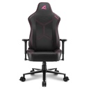 Sharkoon gamer szék - skiller sgs30 black/pink (állítható magasság; állítható kartámasz; szövet; acél talp; 130kg-ig)