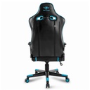 Spirit of gamer szék - crusader blue (állítható dőlés/magasság/kartámasz; max.120kg-ig, kék)